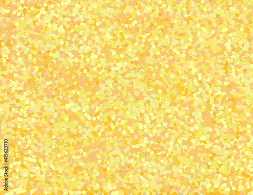 Vector gold glitter background, abstract. Vector illustration.