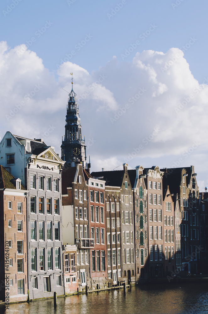 Fototapeta premium Amsterdam houses
