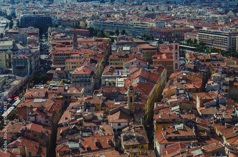Fototapeta premium The city of Nice, France