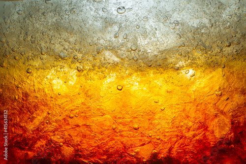Cola with Ice. Food background ,Cola close-up ,design element. Beer bubbles macro,Ice, Bubble, Backgrounds, Ice Cube, Abstract Background