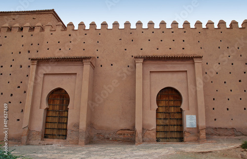 the historic mosque of Tinmel in Morocco photo