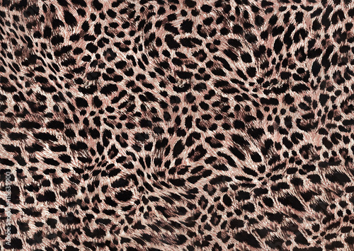 abstract leopard print texture design 