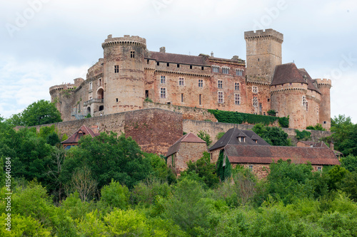 Chateau de Castelnau-Bretenoux in France photo