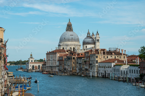 Buildings on the Grand Canal, city of Venice, Italy, Europe © robodread