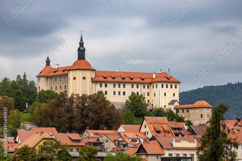 Skofja Loka castle and town in Slovenia