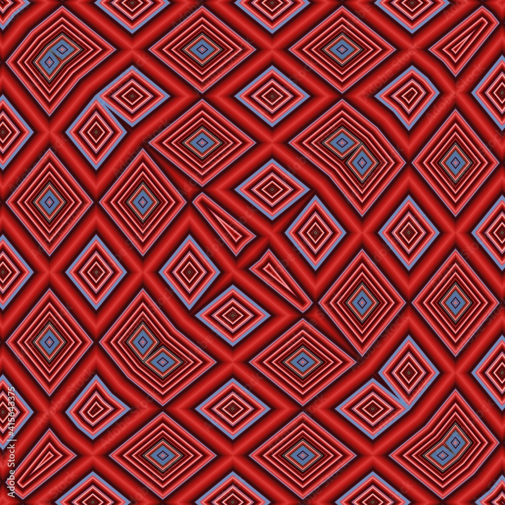 many bright red diagonal pipes of different sizes against a cloudless blue sky background many bright red diagonal pipes of different sizes against a cloudless blue sky background