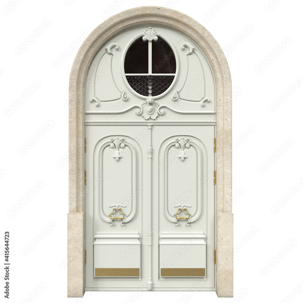 Fototapeta premium Classic doors for luxury homes