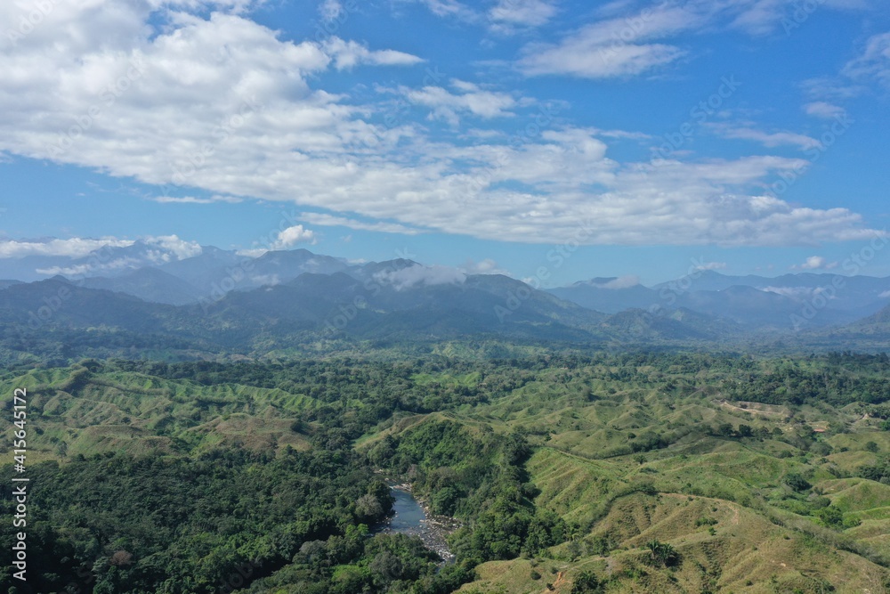 Montañas de la Sierra Nevada de Santa Marta, Colombia