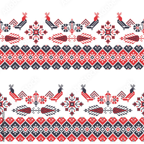 Romanian traditional pattern 225