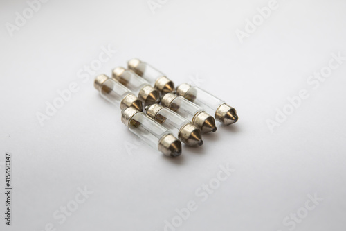Gas-discharge high-voltage glass light bulbs Radio components for old equipment.