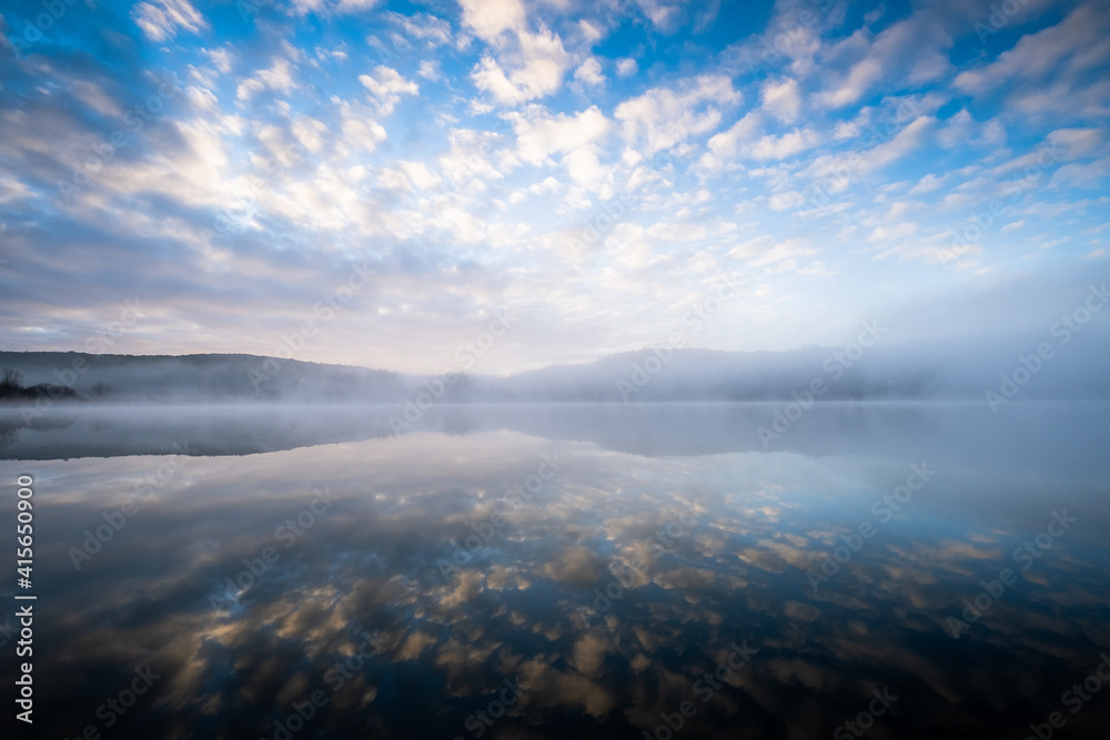 Obraz premium Massa Marittima, Accesa Lake - Grosseto, Tuscany, Italy