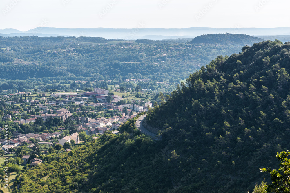 Les Vans, Auvergne-Rhône-Alpes Region, Southern France