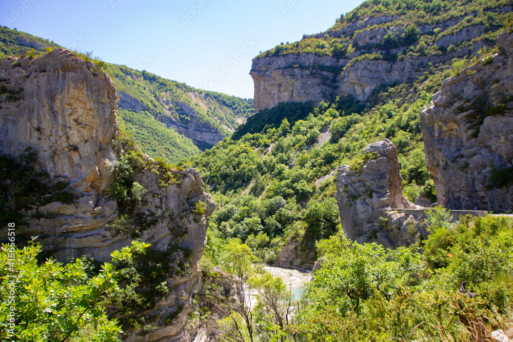 Canyon en Provence, France