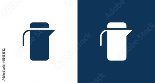 Thermos bottle icon illustration isolated vector sign symbol