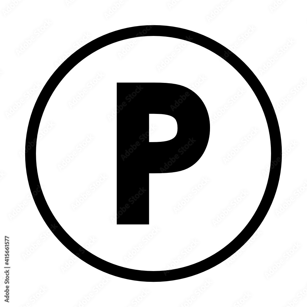 P - Copyright and Registered trademark symbol P - Copyright and Registered trademark symbol