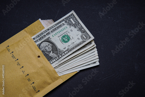 Foto The concept of corruption and bribery