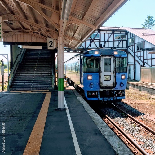 train on station