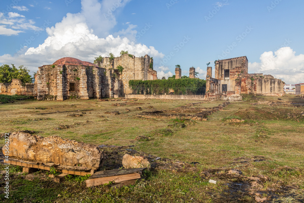 Monasterio de San Francisco monastery ruins in Santo Domingo, capital
