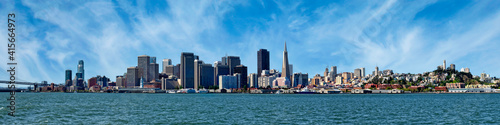 A San Francisco panorama from the water © mauro53
