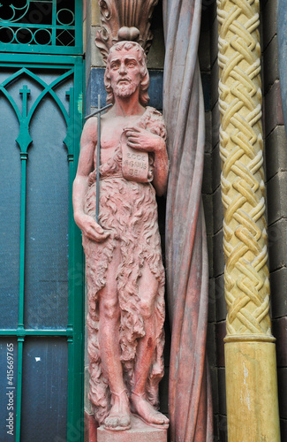 Saint john the Baptist statue, Sacred Heart Church photo