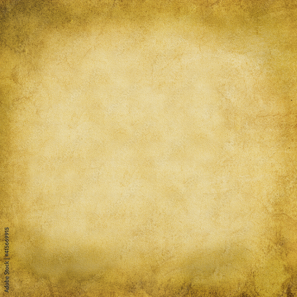 Obraz premium Yellow parchment vintage background