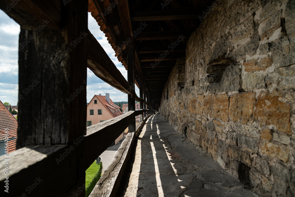 German castle path leading to a mystery