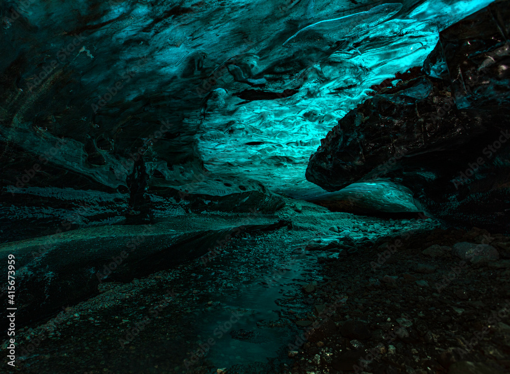 Glacier cave