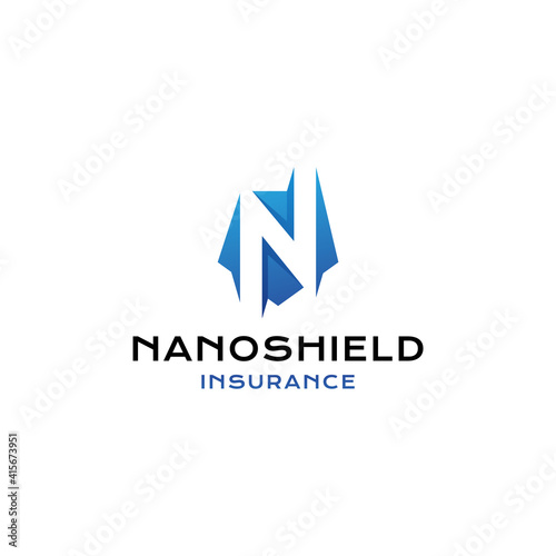 letter N Insurance Technology logo vector icon illustration modern gradient style Free Download letter N Insurance Technology logo vector icon illustration modern gradient style - GFXLoad