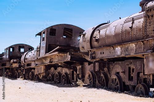 cementerio de trenes