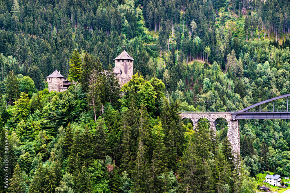 Wiesberg Castle in Tyrol, the Austrian Alps