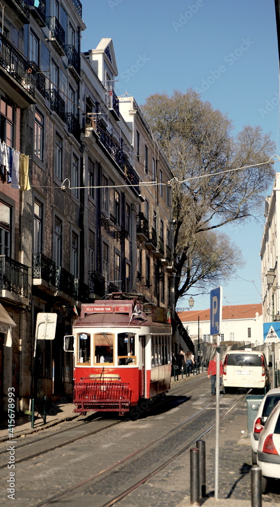Lisbon, Portugal: Lisbon tram (bonde)