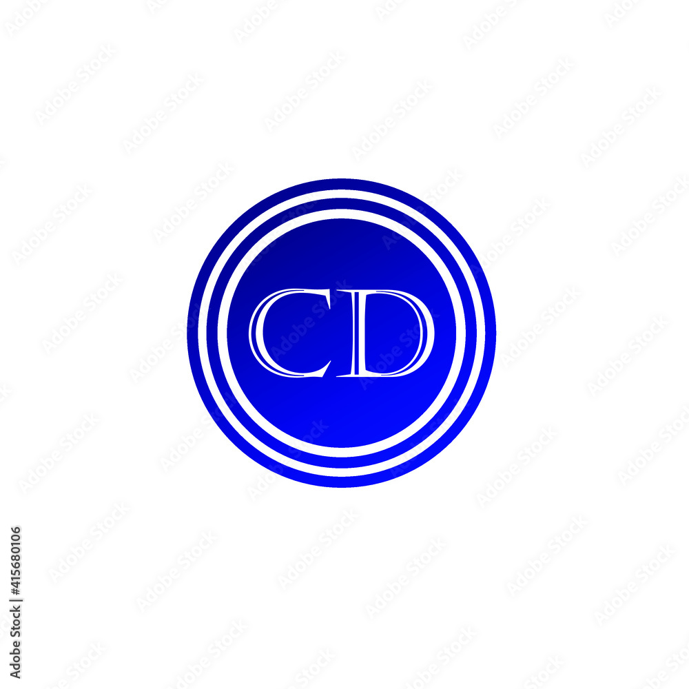 letter CD. vector logo monogram alphabet minimalist design letter CD. vector logo monogram alphabet minimalist design