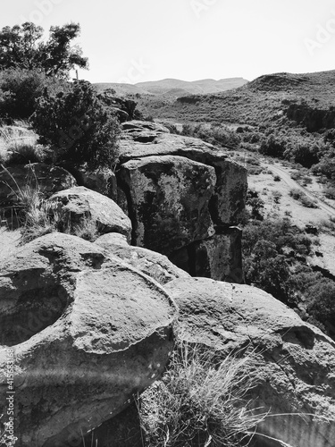 rocks in the mountains