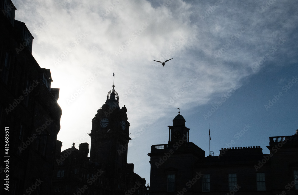 City clock tower