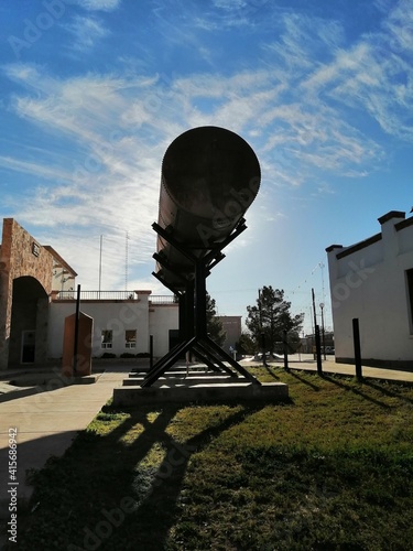 dish on the roof