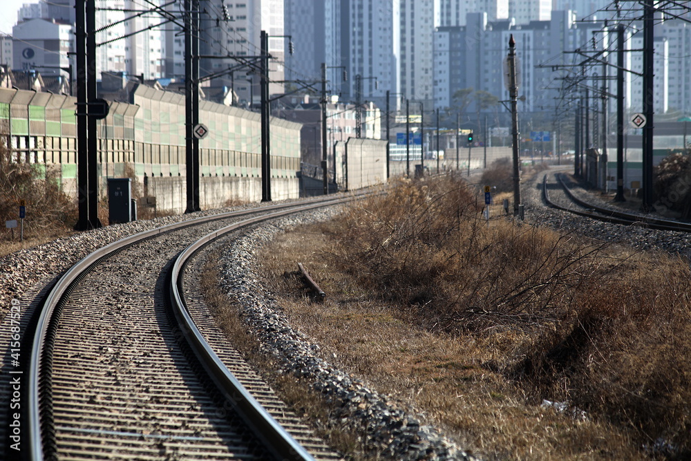 Fototapeta premium parallel lines