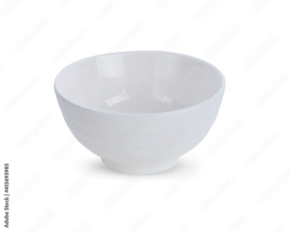 white bowl ceramic isolated on white background white bowl ceramic isolated on white background