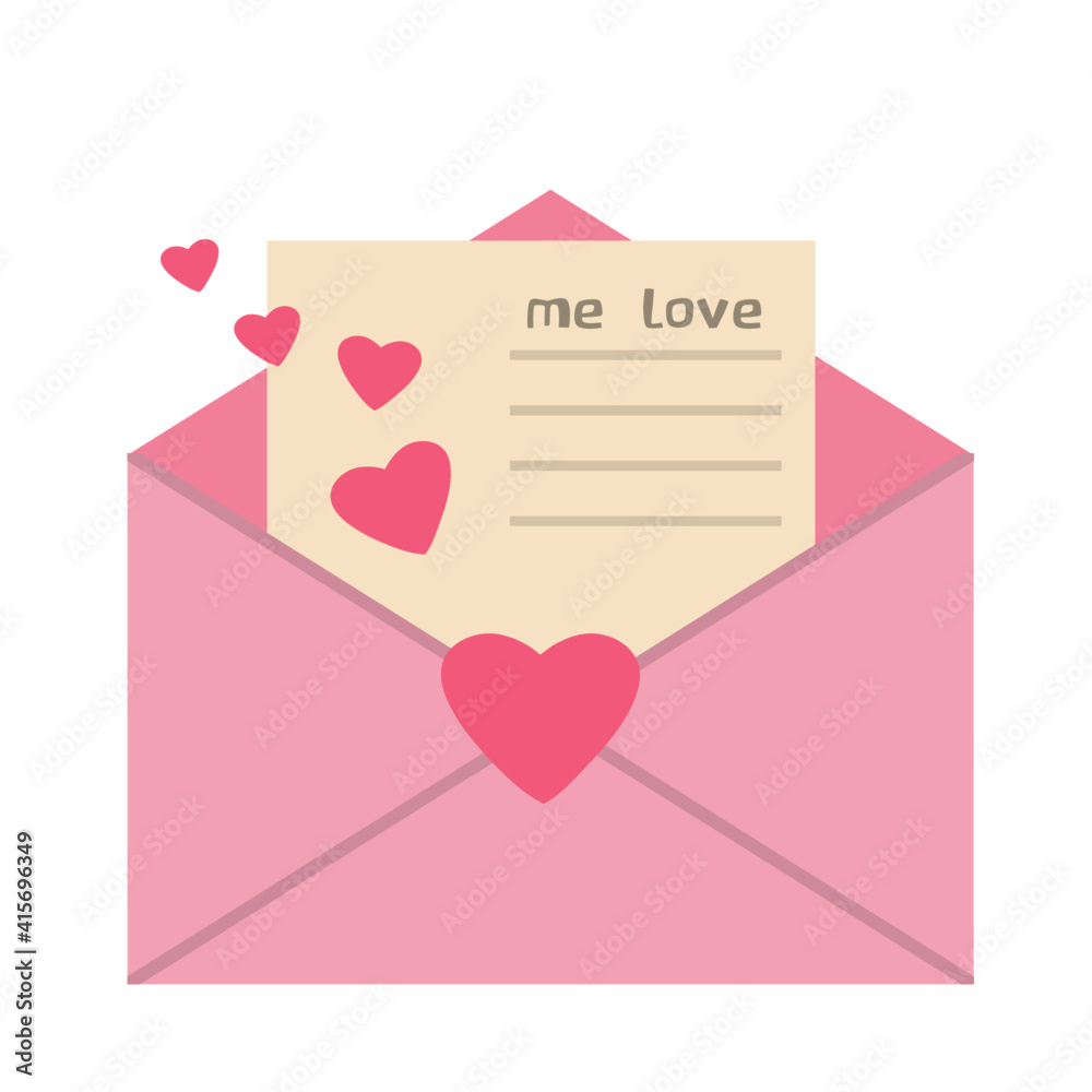 Love letter vector Love letter vector