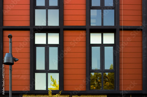 window in the building