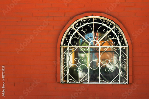 stained window