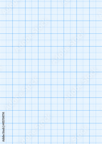 Millimeter graph paper grid. Abstract squared background. Geometric pattern for school, technical engineering line scale measurement. Lined blank for education isolated on transparent background © Alla