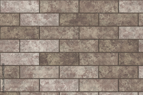 concrete brick tile design