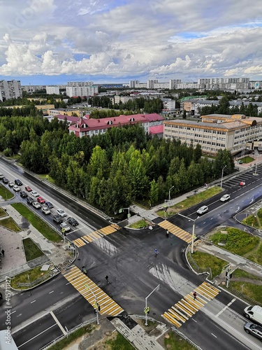view of the city