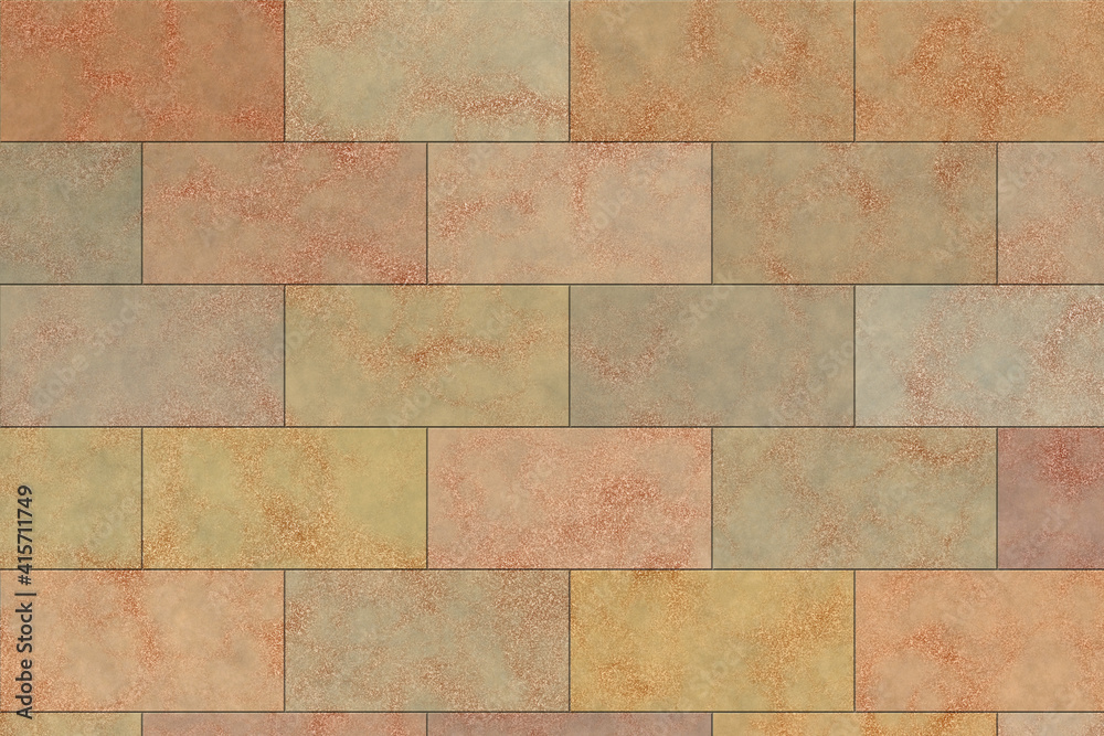 Fototapeta premium FANCY MARBLE BLOCK SEAMLESS PATTERN