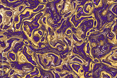 liquid gold wave or metal and stone