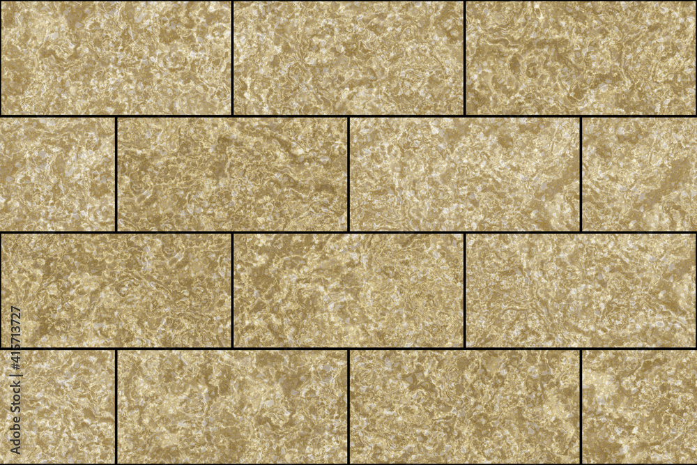 Obraz premium limestone block tile