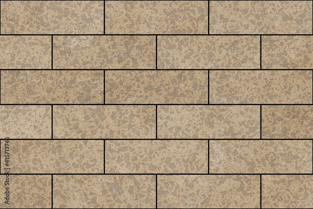 Obraz premium limestone block tile