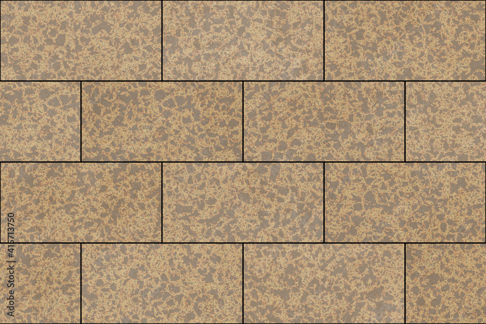 Naklejka premium limestone block tile