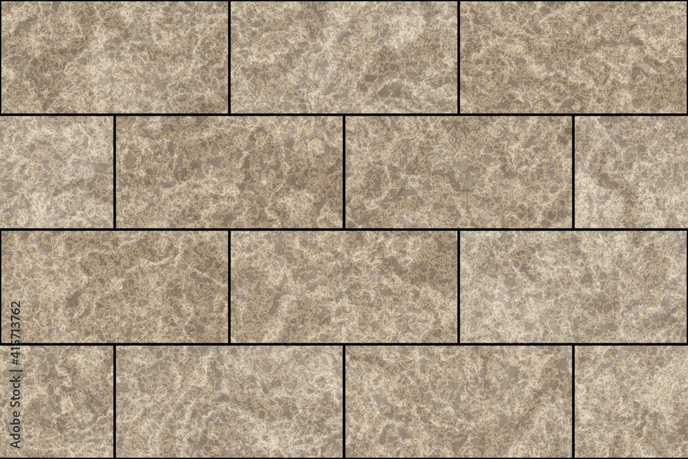 Naklejka premium limestone block tile