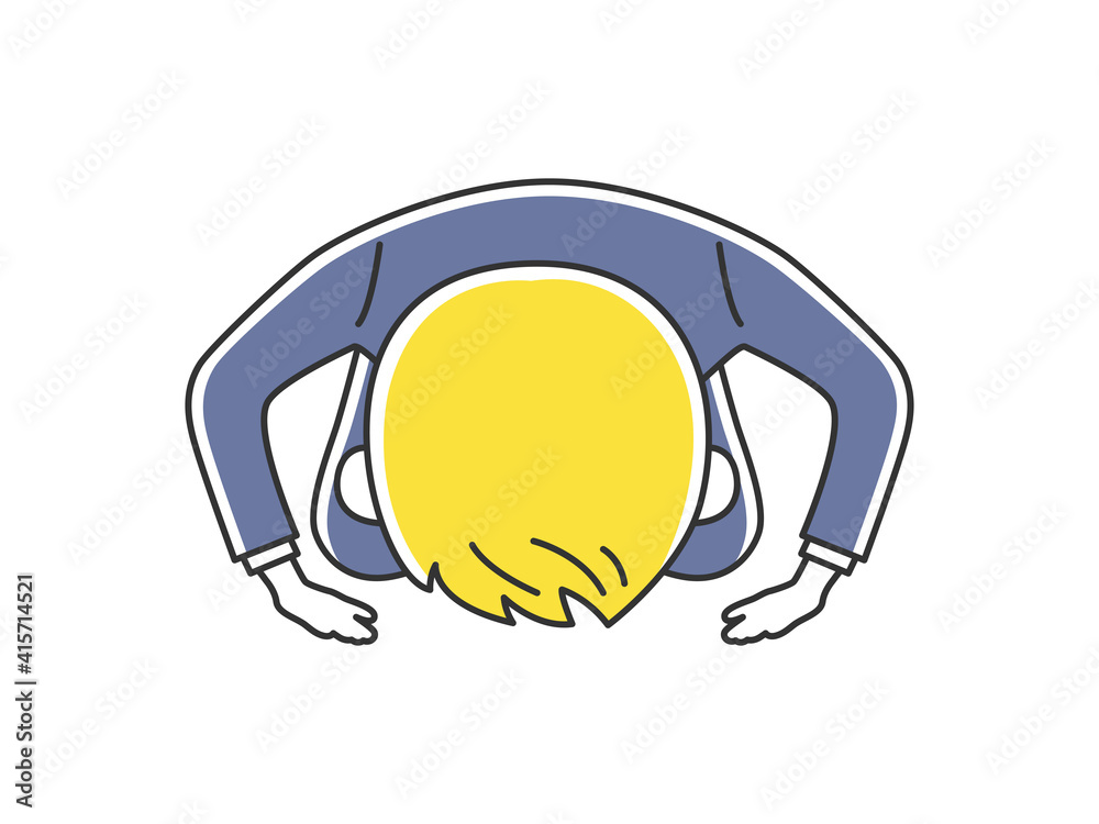 土下座する白人男性のイラスト Stock ベクター Adobe Stock 土下座する白人男性のイラスト Stock ベクター Adobe Stock